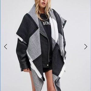 ASOS oversized square scarf